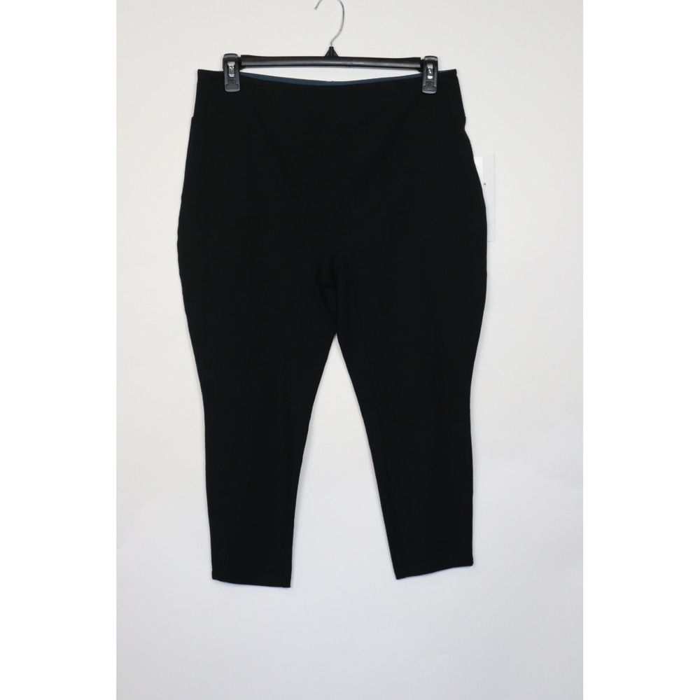 Women With Control Black Capri Pants‎ Size LP